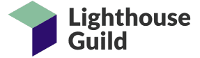 Lighthouse Guild Logo showing Lighthouse Guild provides medical assistance and social support to people who are blind or visually impaired so they can fulfill their goals and live with independence